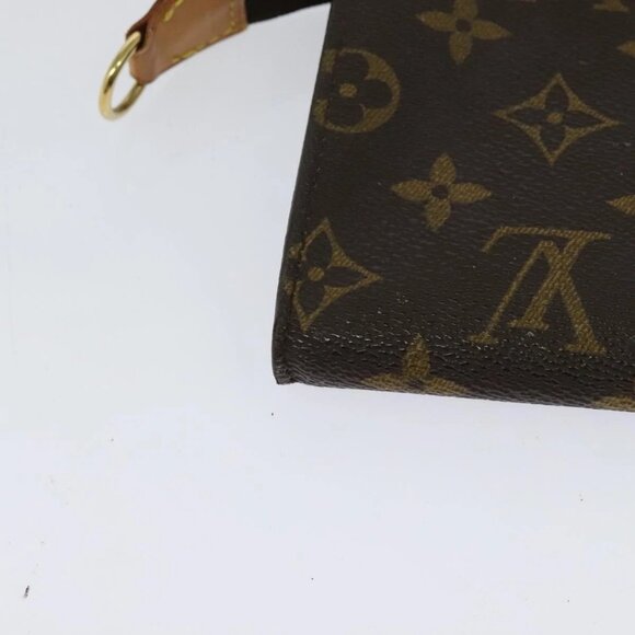 LOUIS VUITTON Monogram Bucket PM Accessory Pouch LV Auth 125037 - Picture 11 of 16